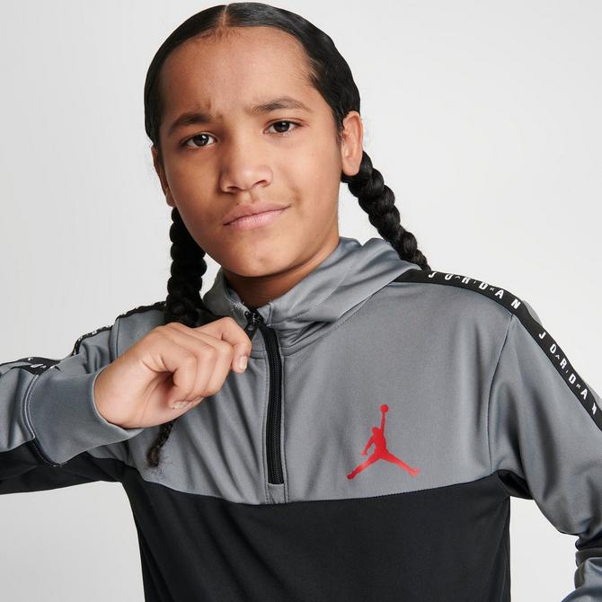 Kids Jordan Flight Sideline Half Zip Jacket Finish Line