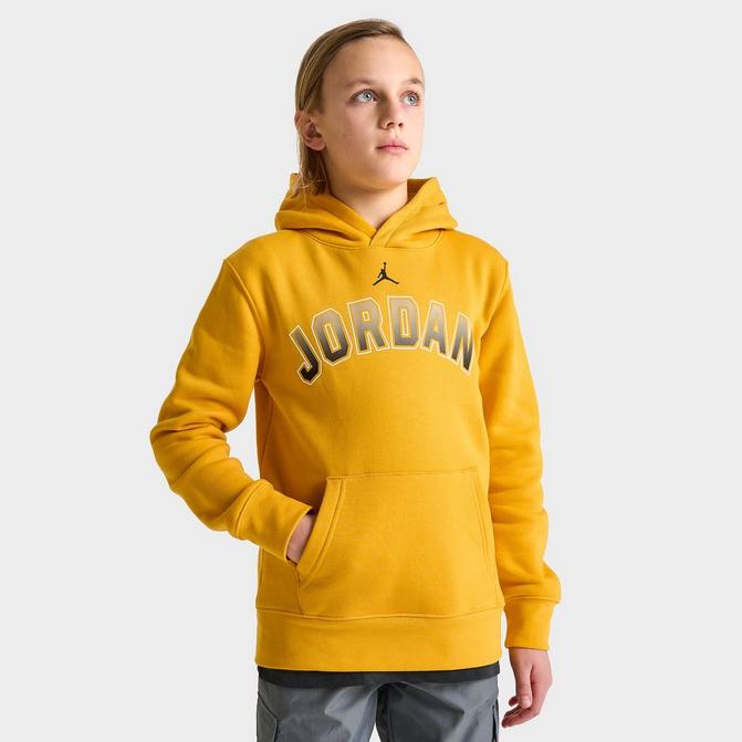 jordan yellow hoodie