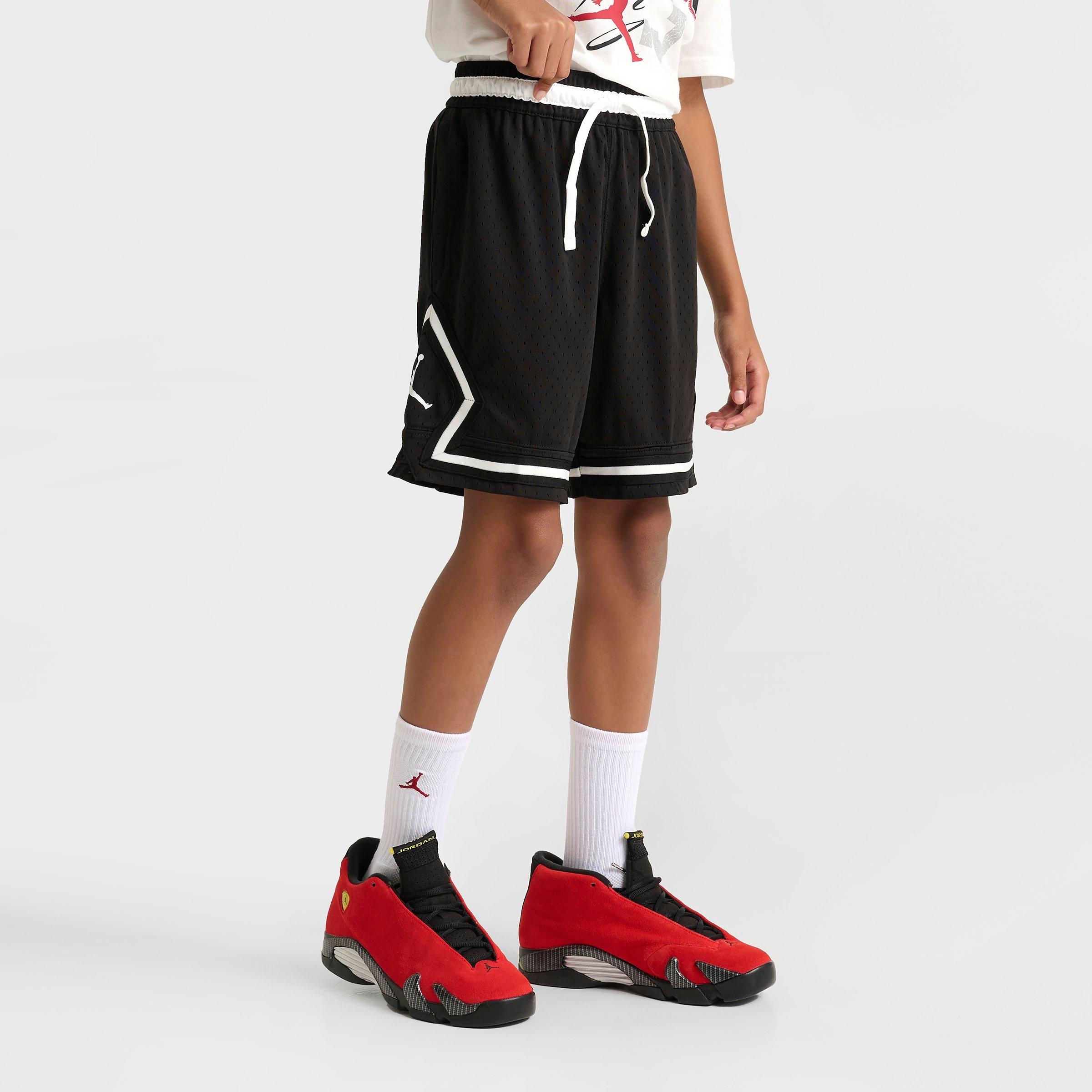 Big Kids' Jordan Dri-FIT Diamond Mesh Basketball Shorts