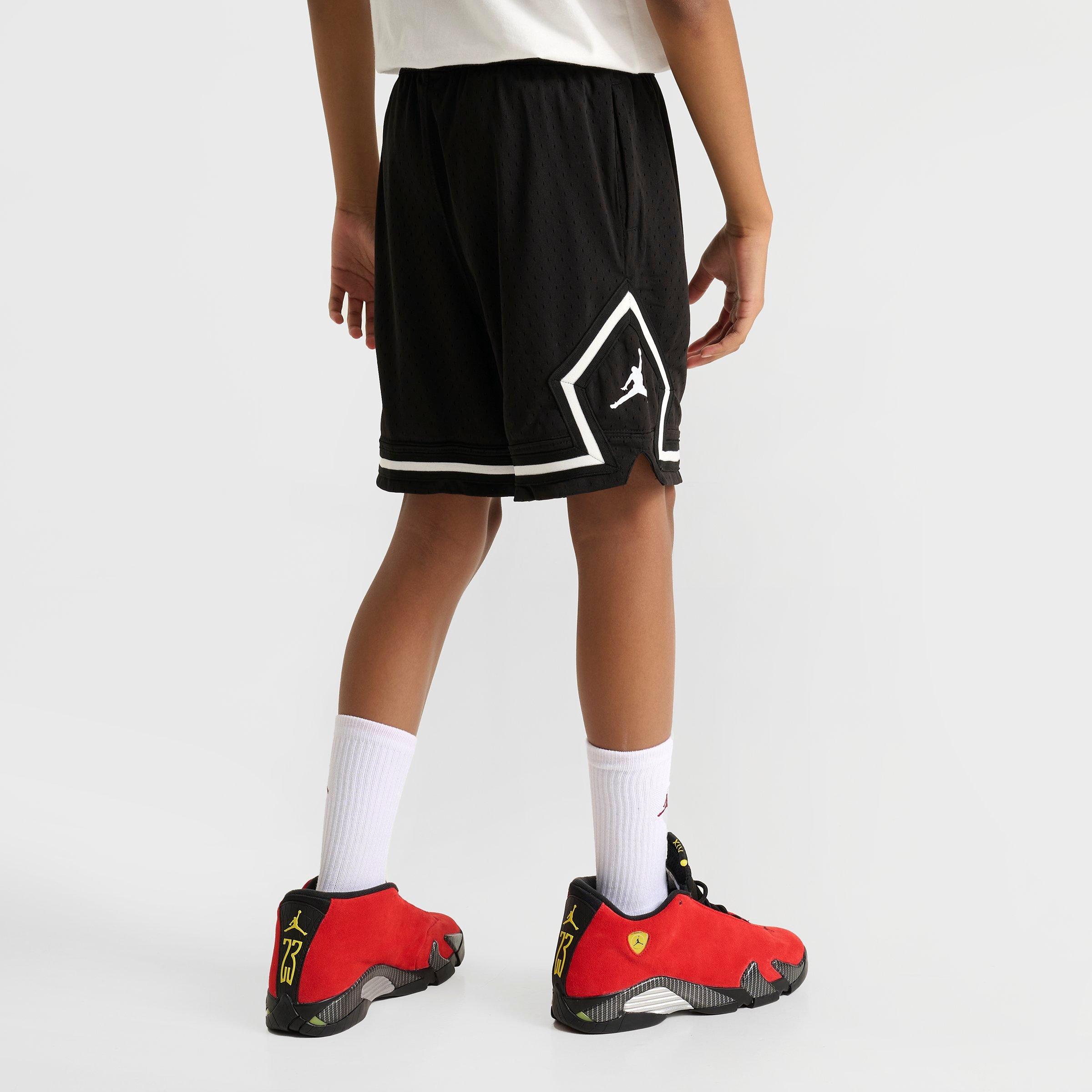 Big Kids' Jordan Dri-FIT Diamond Mesh Basketball Shorts
