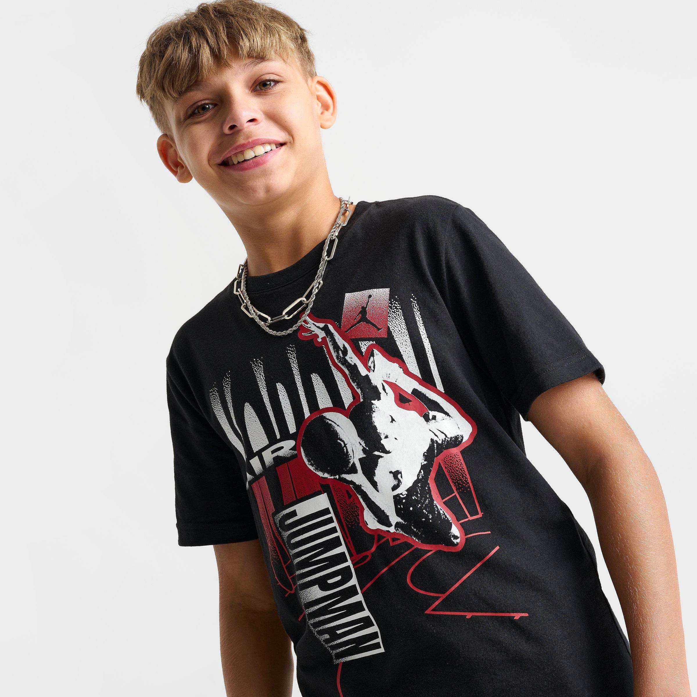 Kids' Air Jordan Court Fade T-Shirt