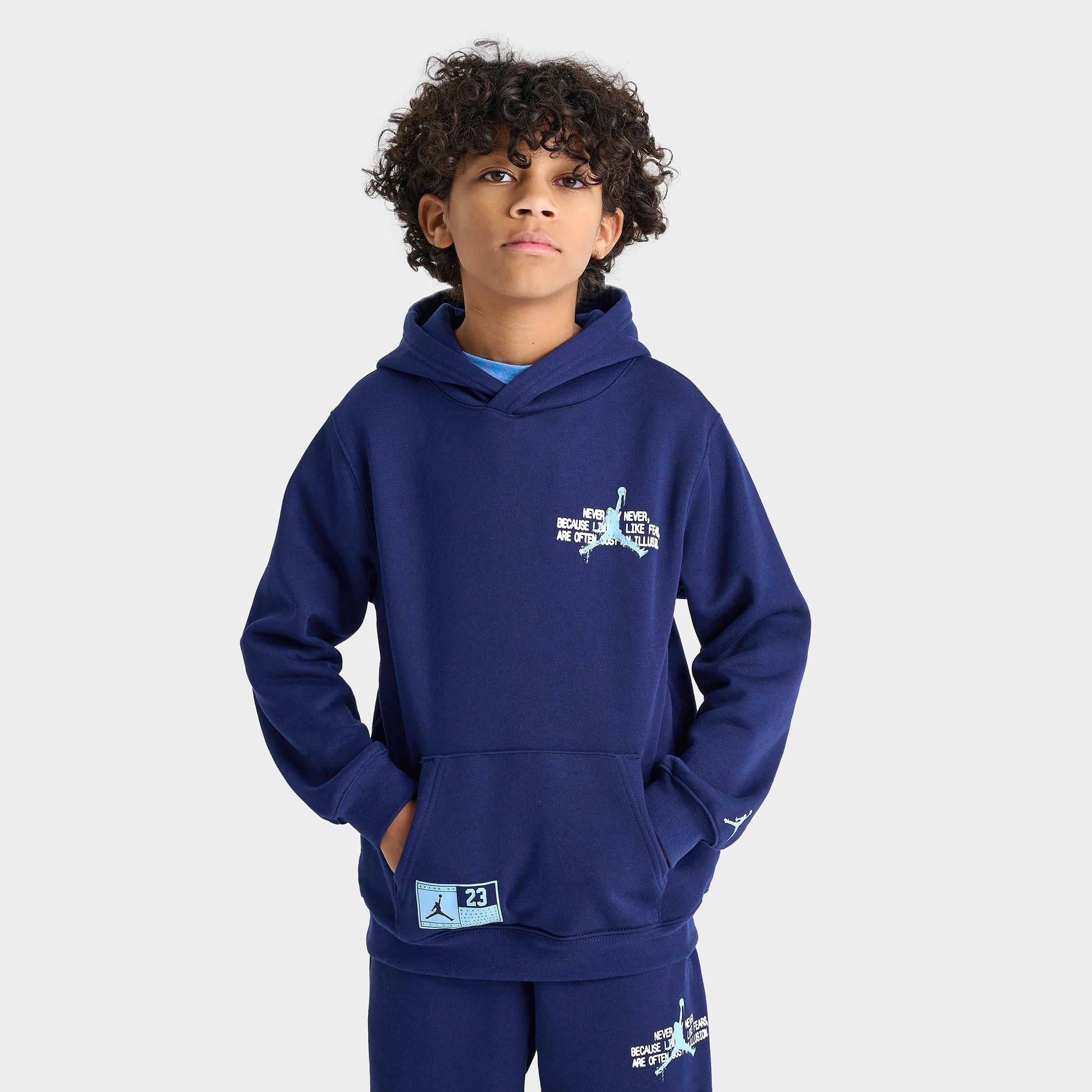 Kids' Jordan Jumpman Stamp Pullover Hoodie
