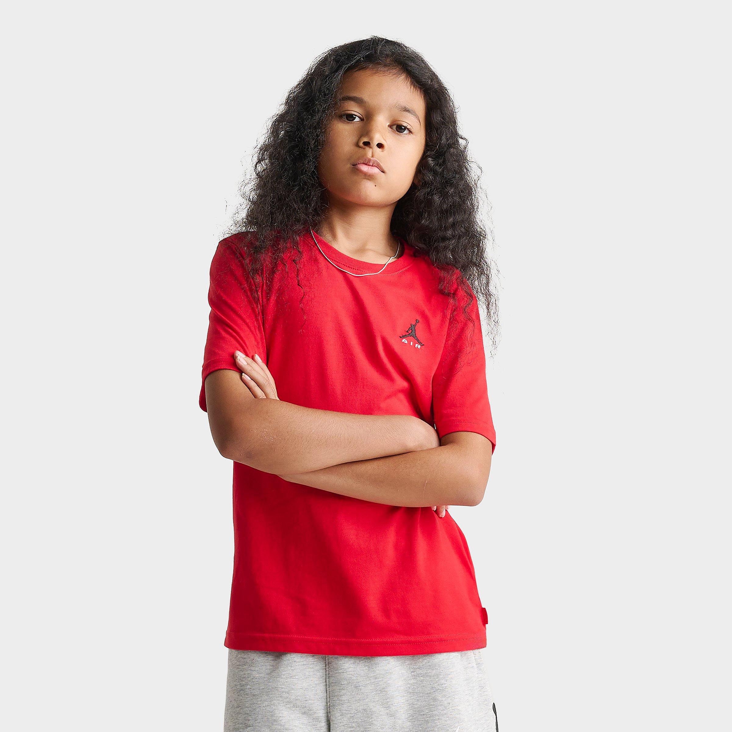 Big Kids' Jordan Brooklyn Essentials Embroidered Jumpman T-Shirt