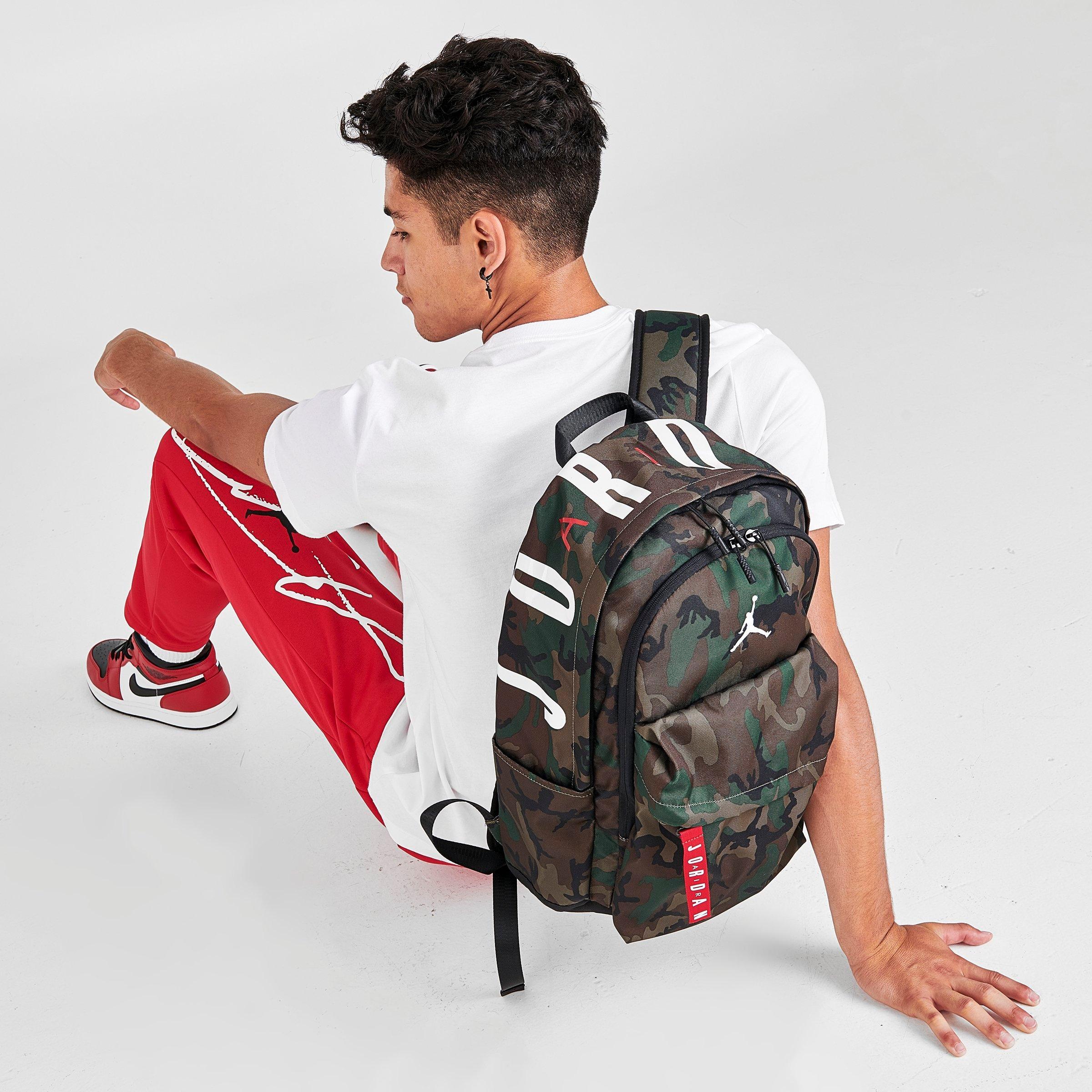 jordan camo backpack