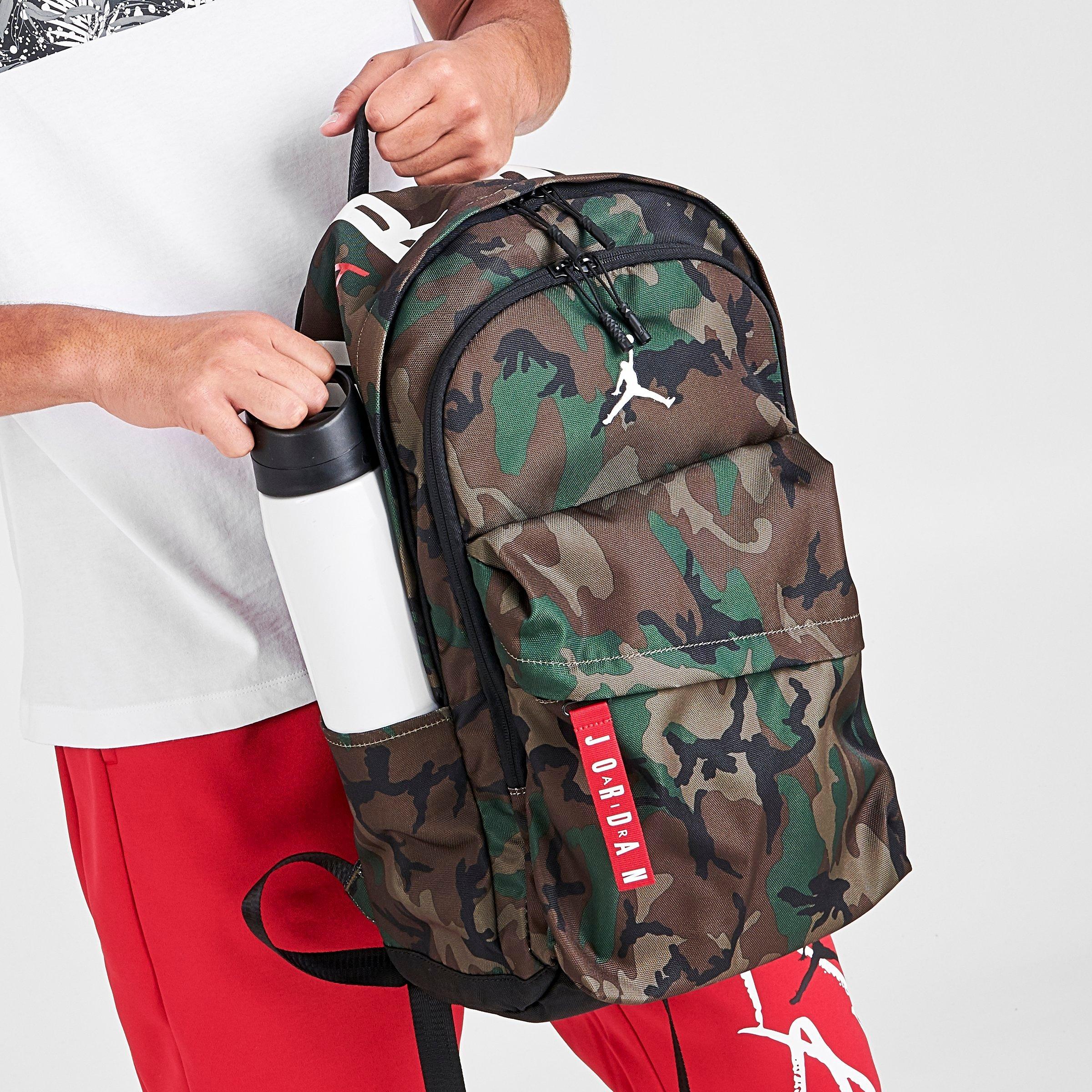 jordan camo backpack