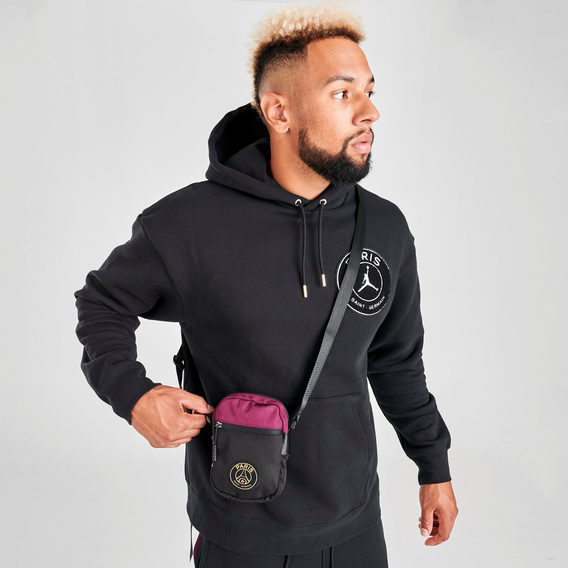 psg x jordan half zip