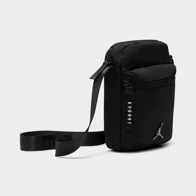 Air Jordan Monogram Crossbody Messenger Bag Sling Straps - Black