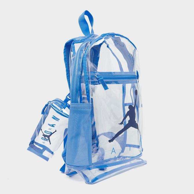 Kids Jordan Clear School Pencil Case Backpack 17L Finish Line