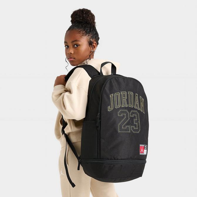 23 Jersey Backpack 27L in Black Black 100 Polyester by Jordan