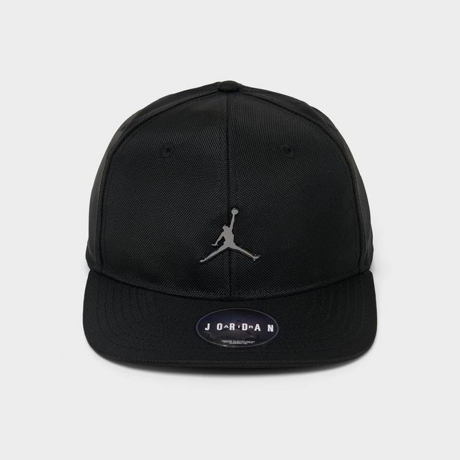 Big Kids Jordan Metal Jumpman Snapback Hat