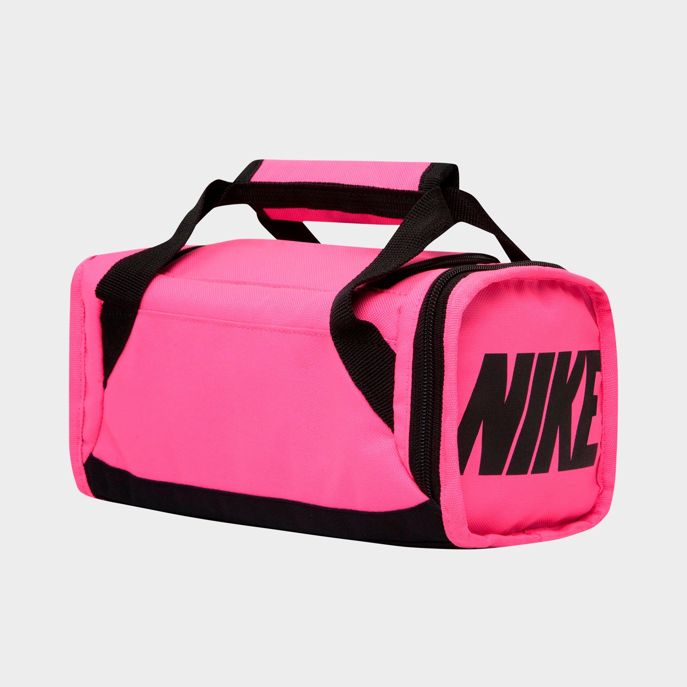 pink nike lunch box