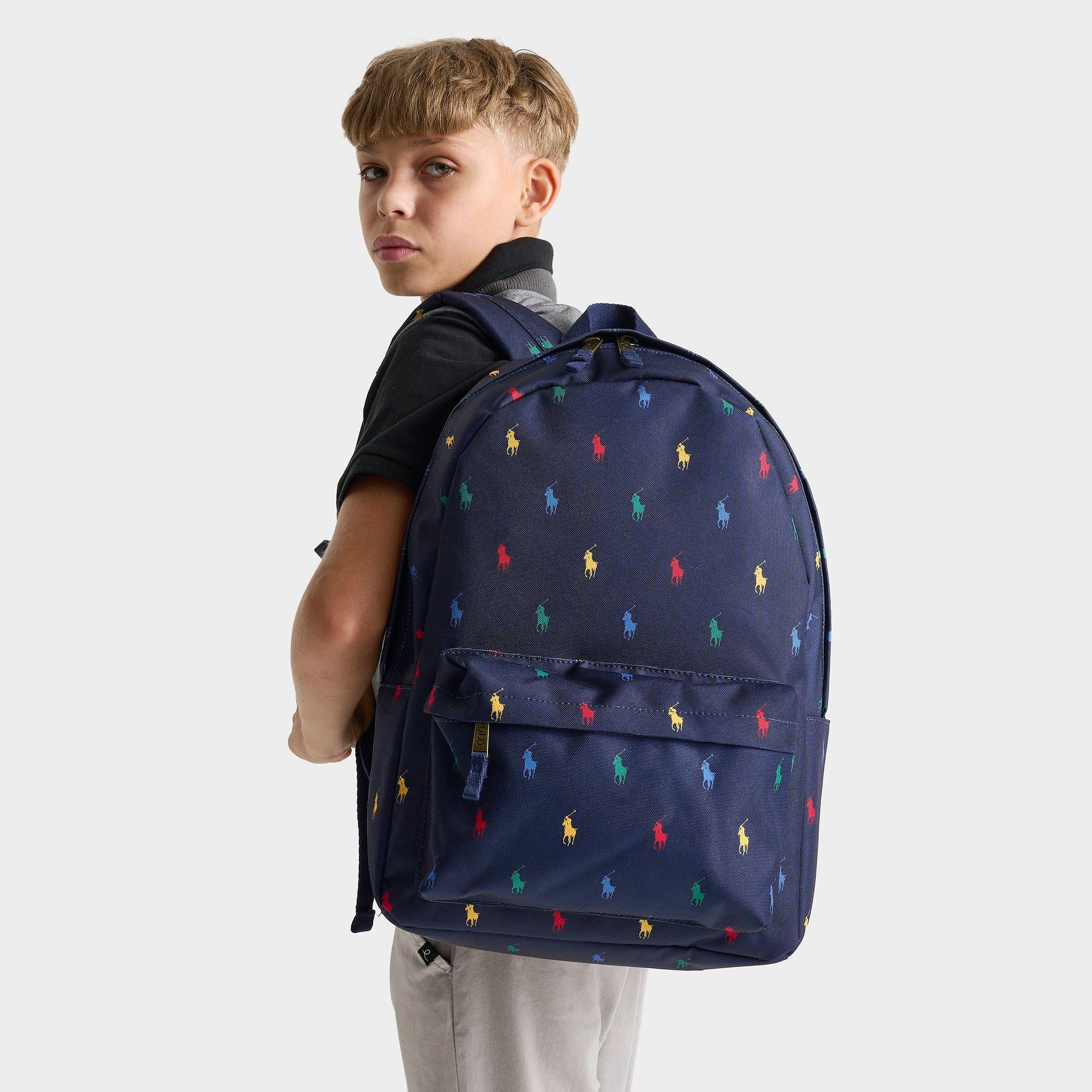 Kids' Polo Ralph Lauren Monogram Logo Backpack