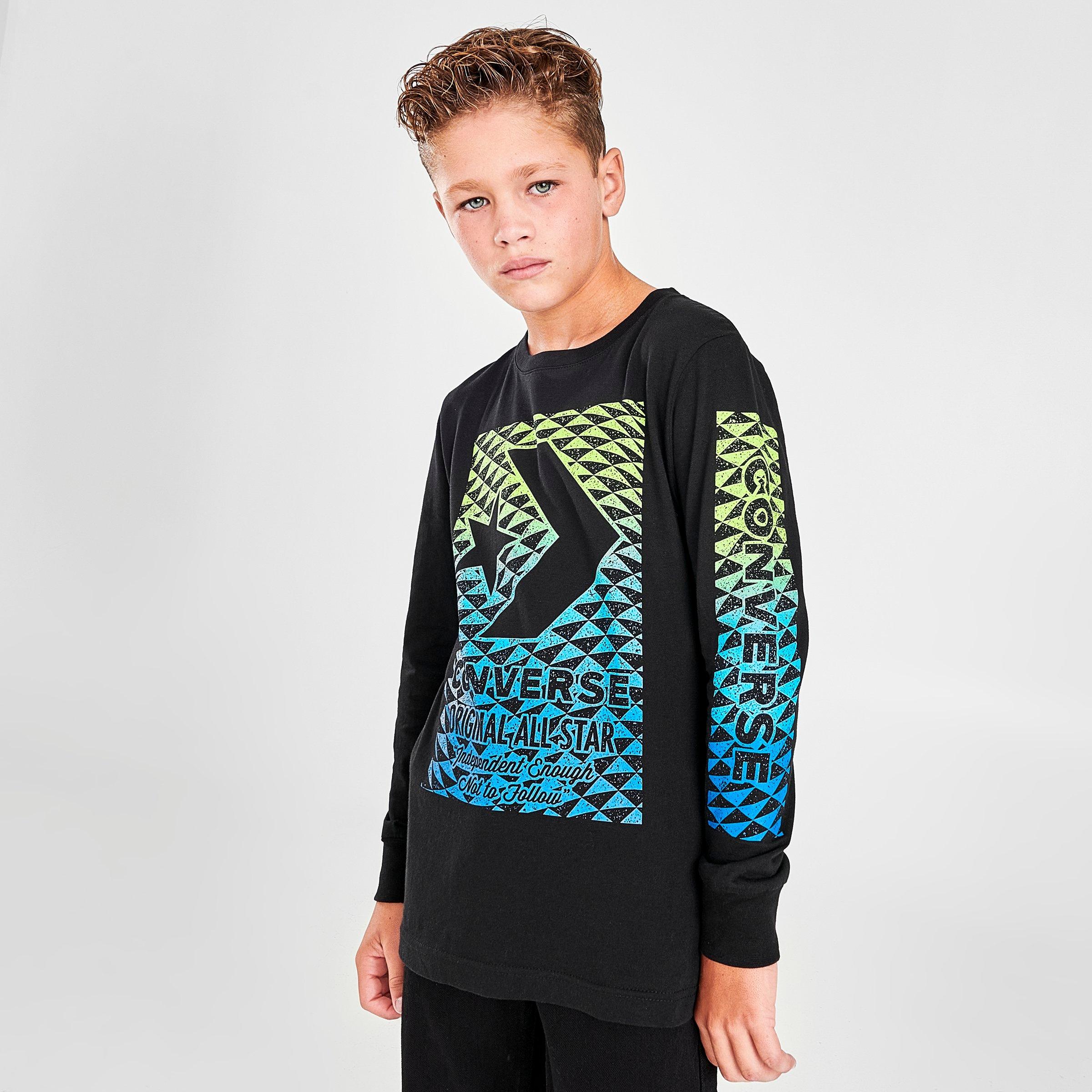 long sleeve converse t shirt