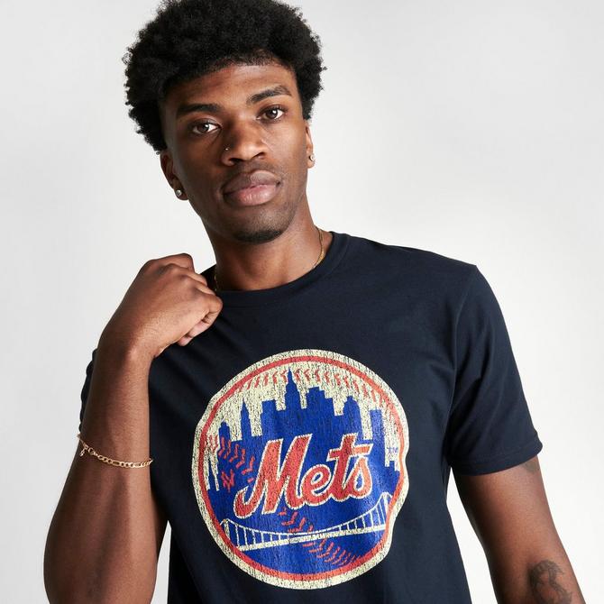 Men's Mitchell & Ness New York Mets MLB Logo Graphic T-Shirt
