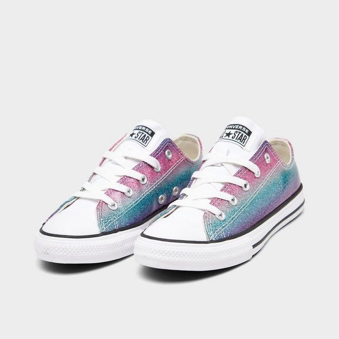 Kids on sale glitter converse