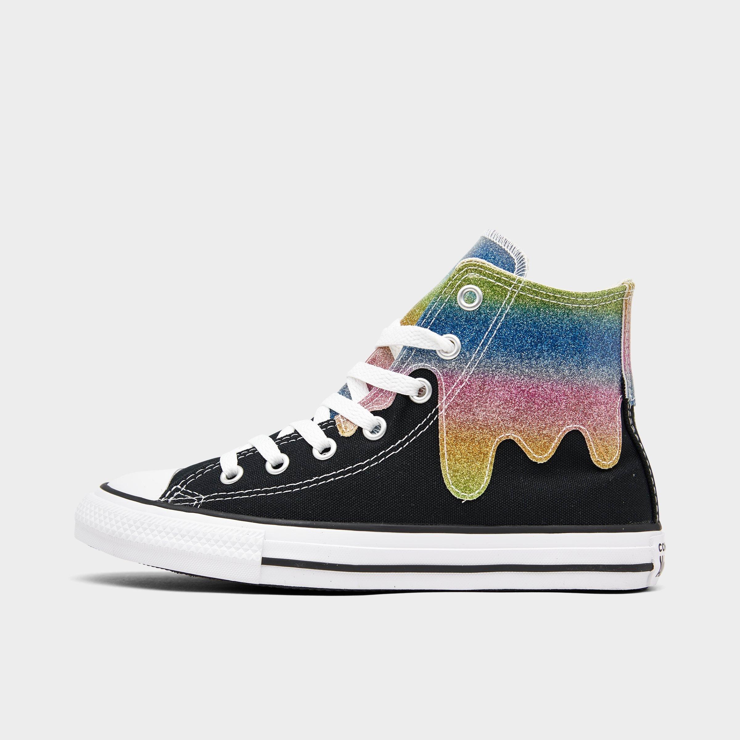 infant converse glitter