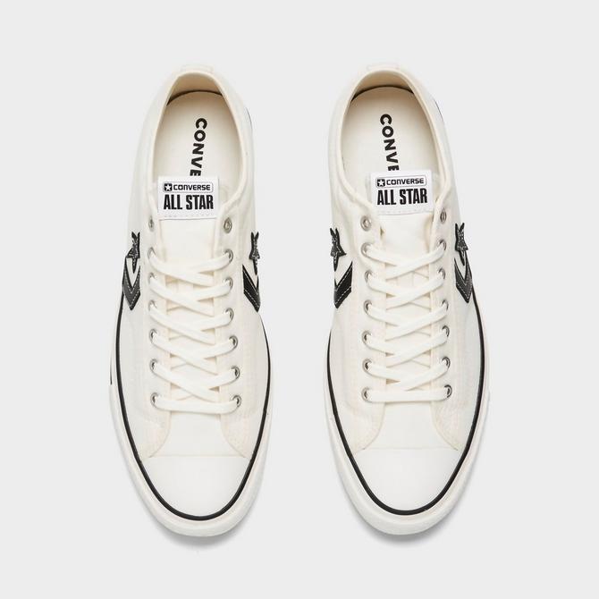 Converse retro white best sale