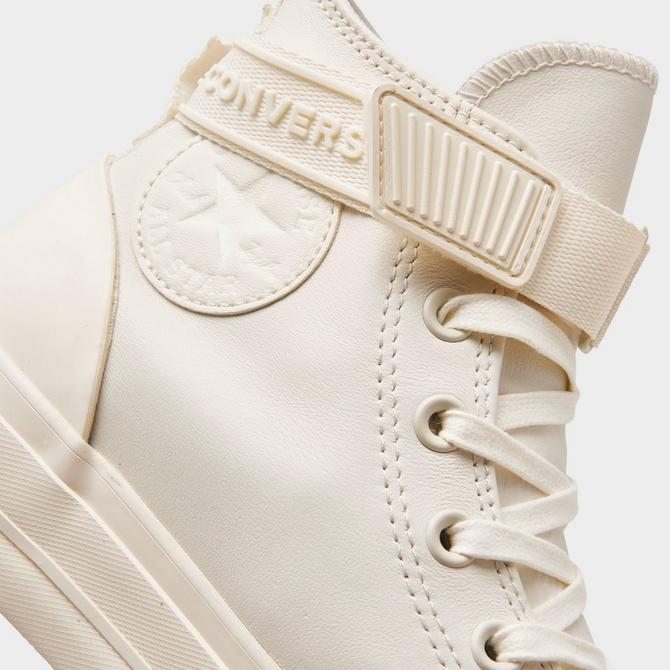 converse high top platform leather