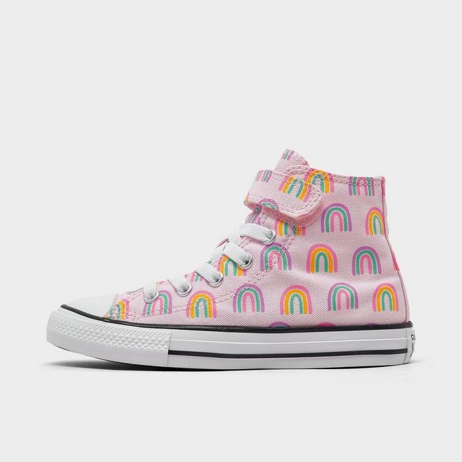 Girls rainbow outlet converse