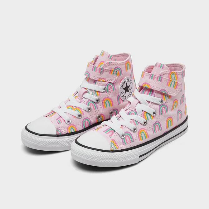 Rainbow hot sale kids converse