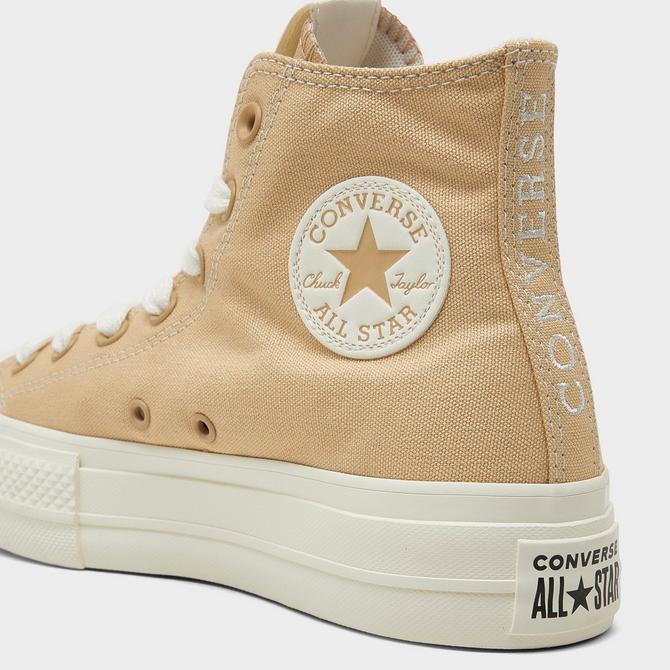 Converse hi lift online beige