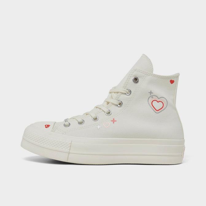 CONVERSE Chuck Taylor All Star Lift Platform Leather Women's Shoes Sneakers