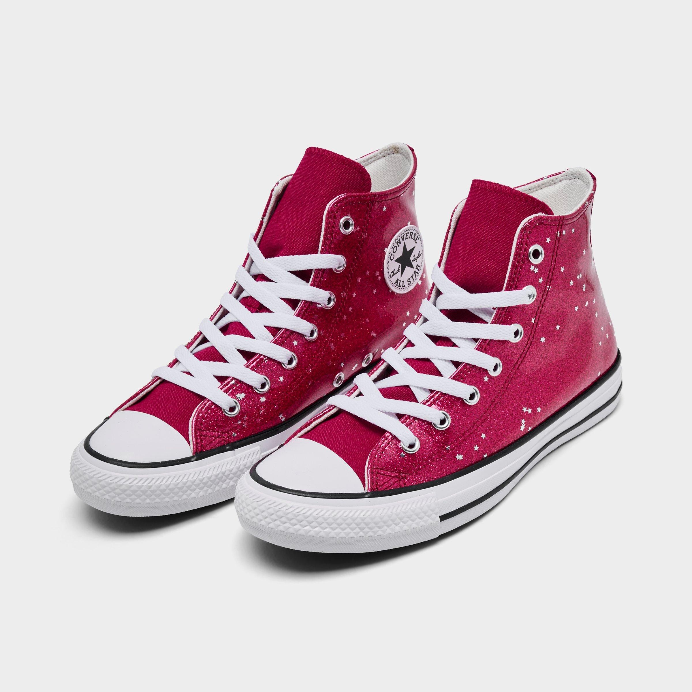 ラッキー Girls' Big Kids' Converse Chuck Taylor All Star Glitter High