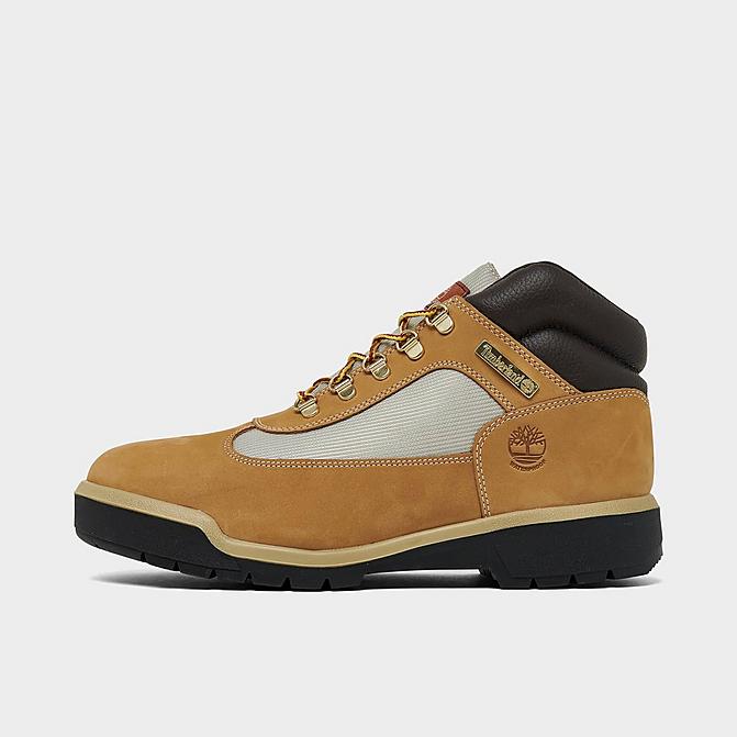 Right view of Men's Timberland Field Mid Waterproof Boots in Wheat Waterbuck Click to zoom