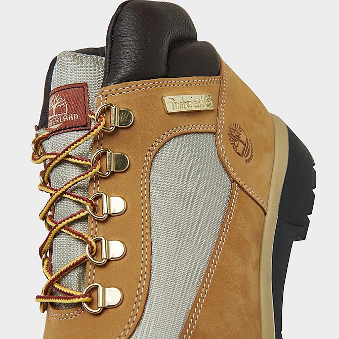 Front view of Men's Timberland Field Mid Waterproof Boots in Wheat Waterbuck Click to zoom