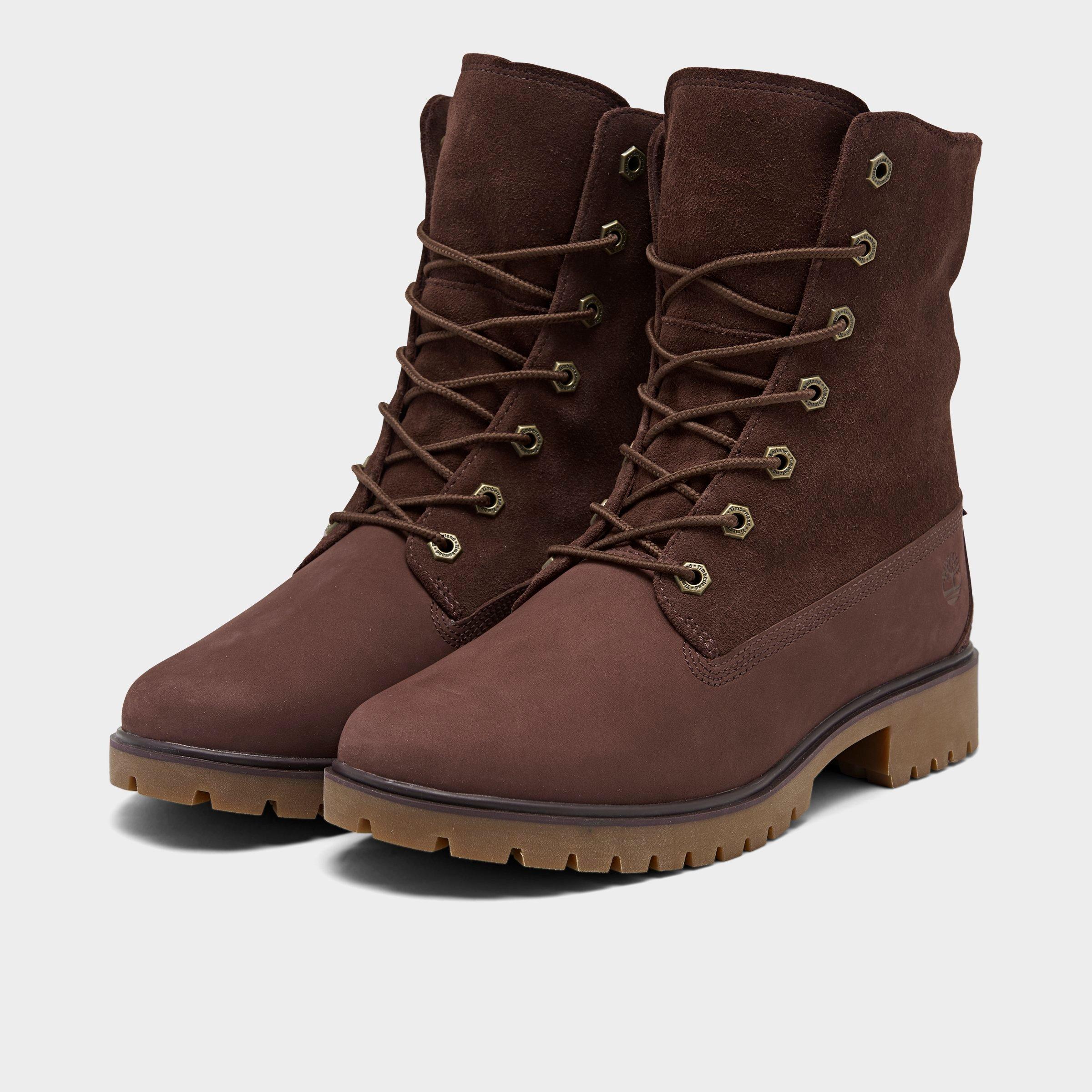 timberland fleece fold down boots