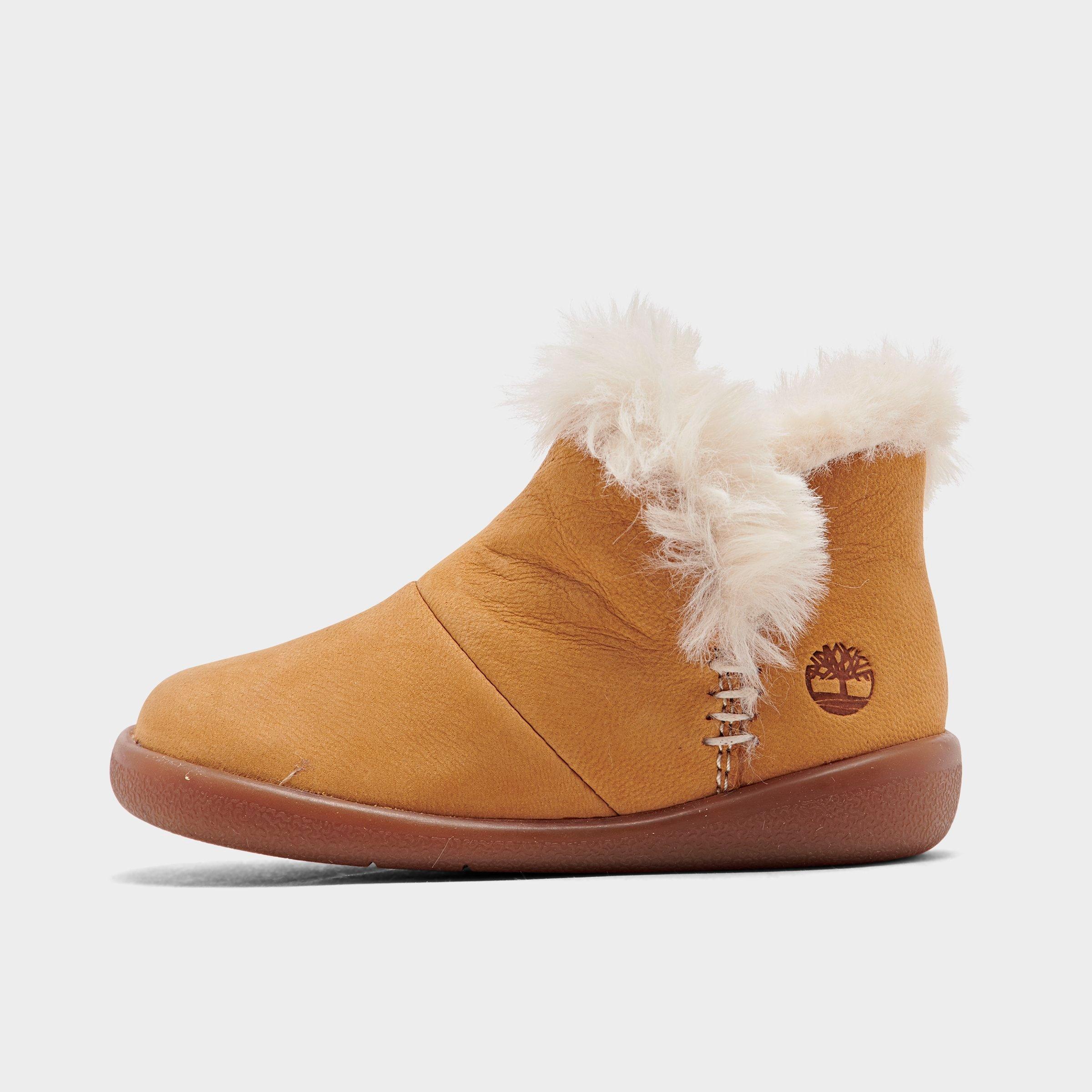 toddler timberland boots with fur