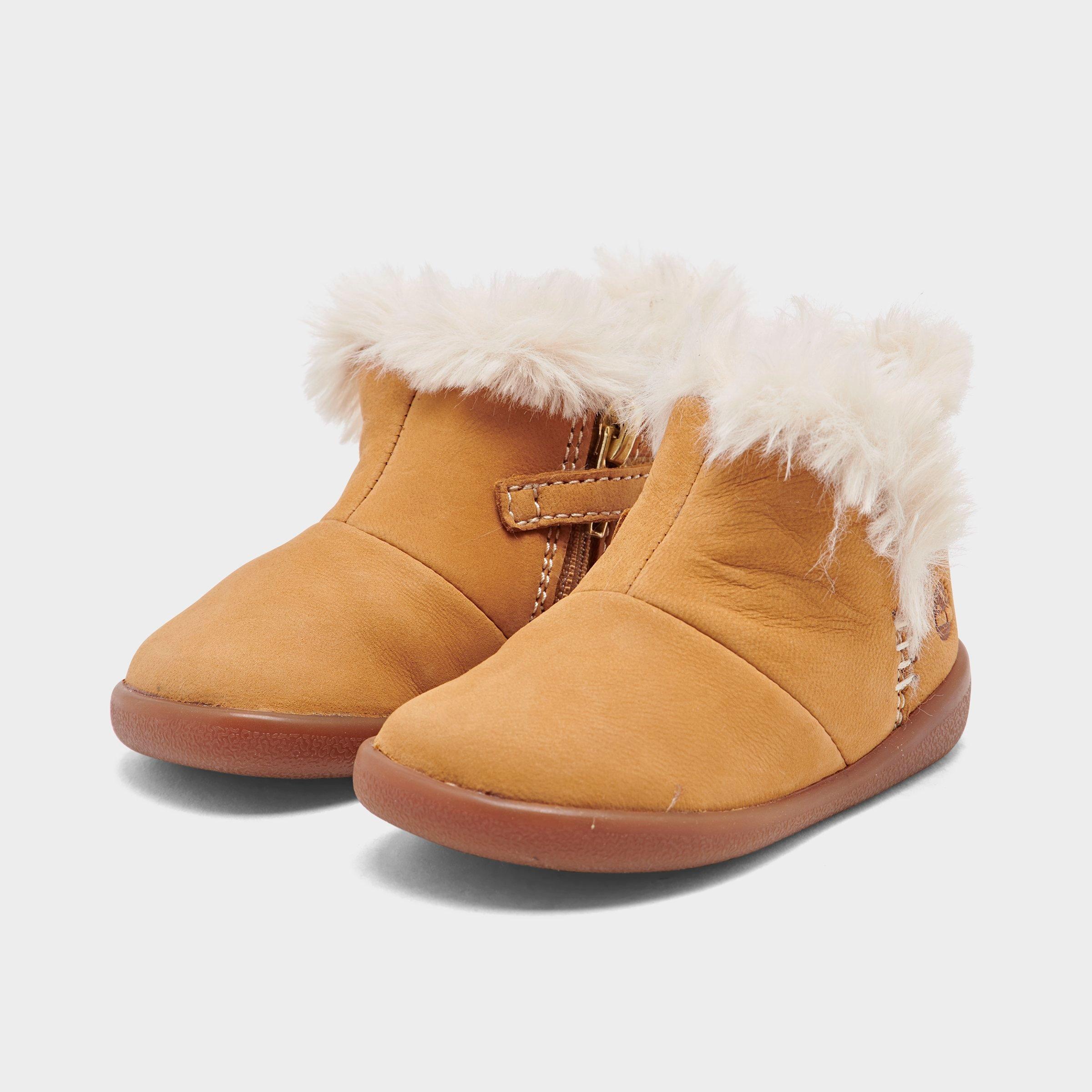 toddler timberland boots with fur