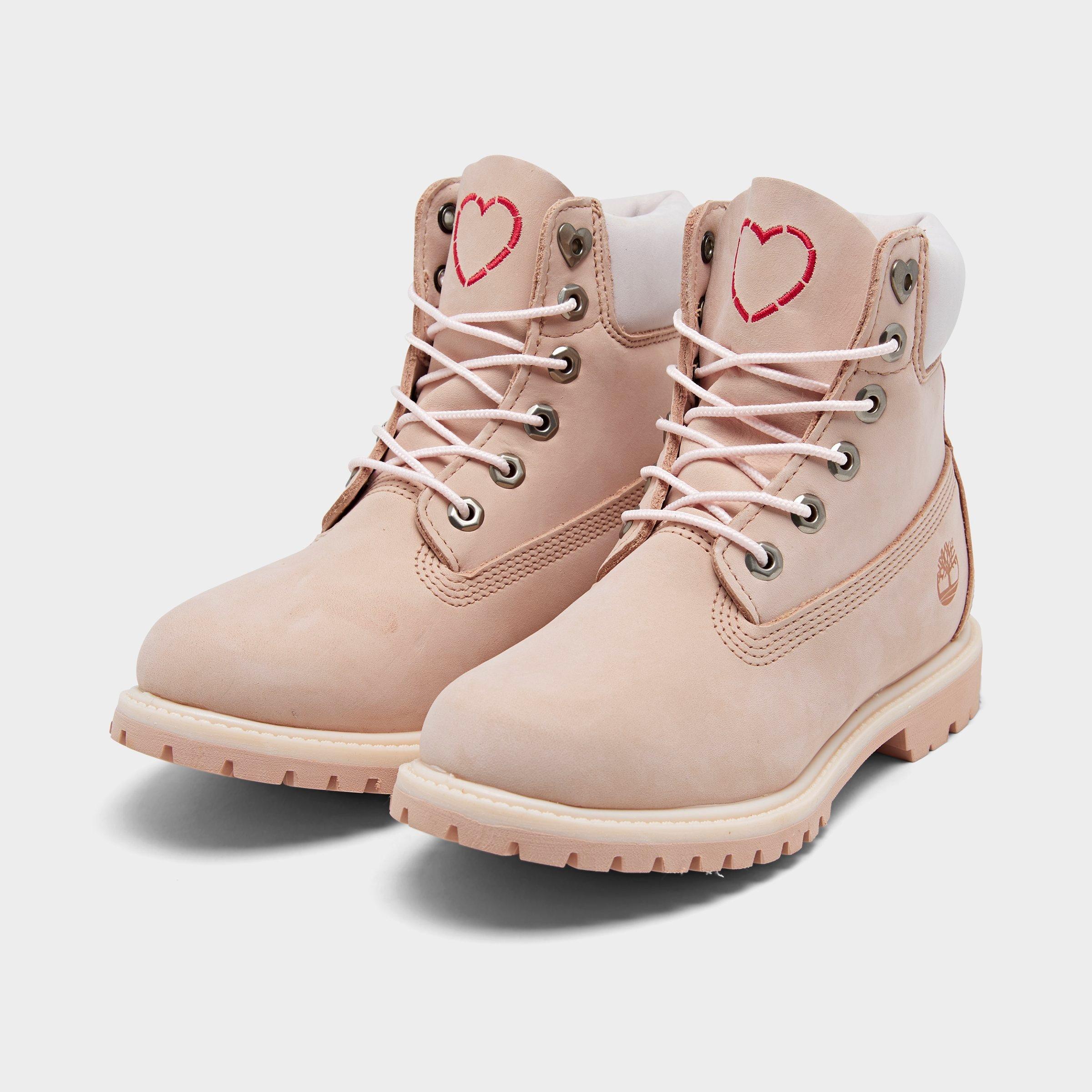 timberland light pink nubuck