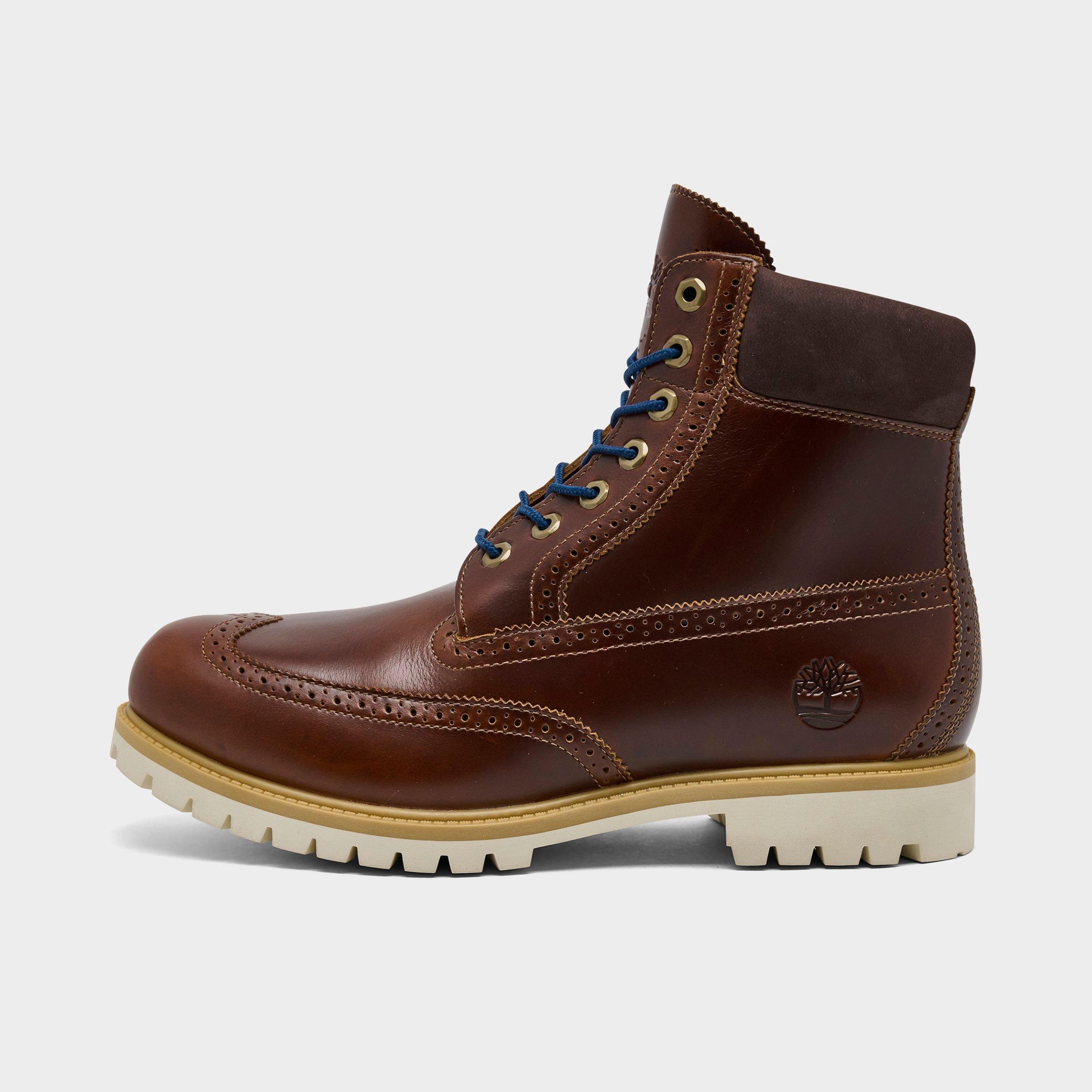 Men's Timberland Heritage 6-Inch Brogue Waterproof Boots | Finish Line