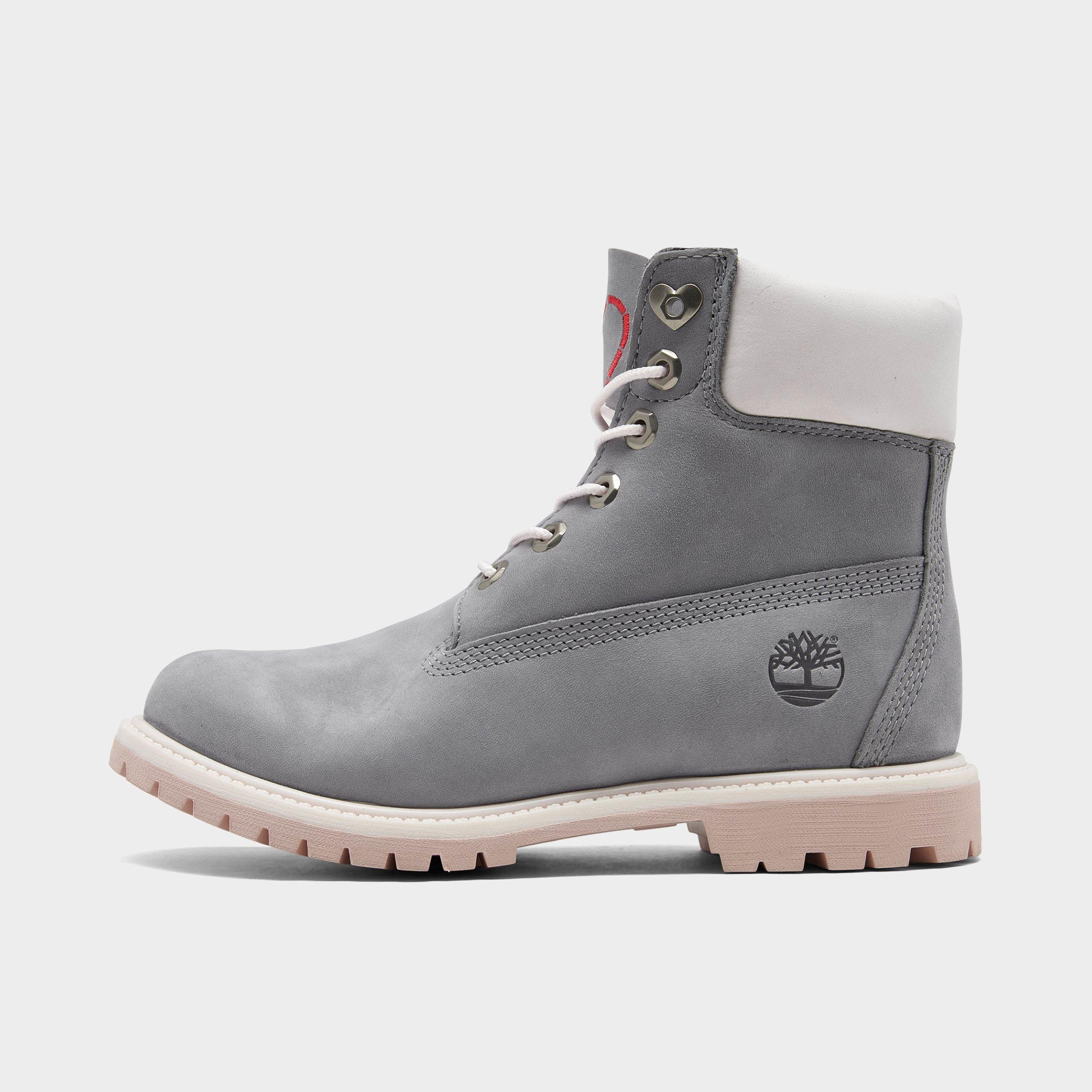 timberland gray womens boots