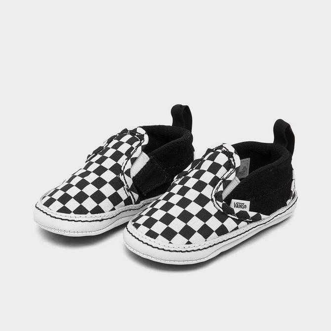 Vans checkered crib store shoes