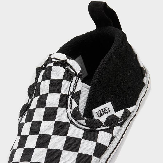 Infant black and white fashion vans