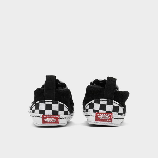 Infant black and white vans on sale