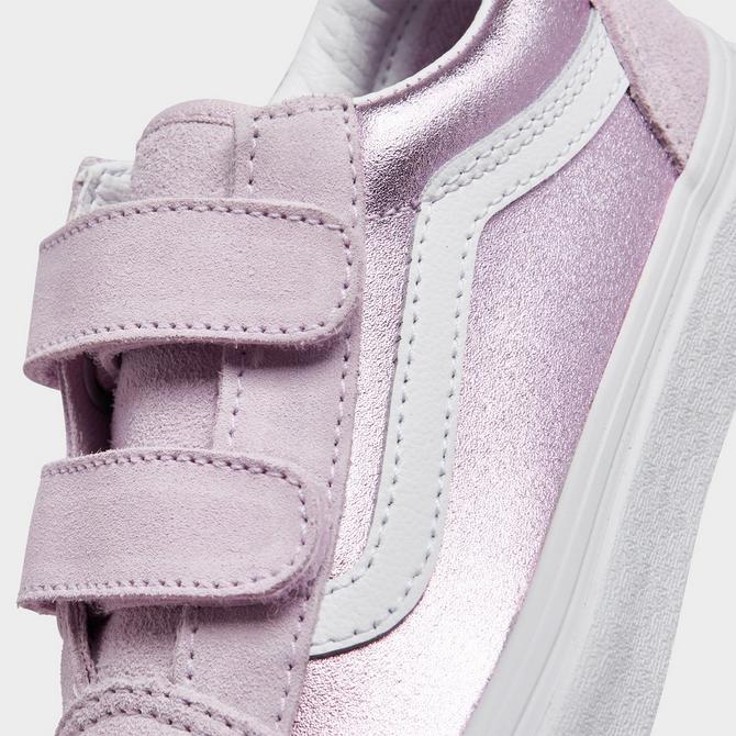 Girls store metallic vans