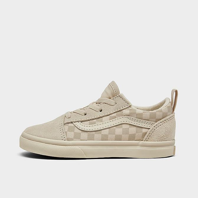 Right view of Kids' Toddler Vans Old Skool Casual Shoes in Turtledove Click to zoom