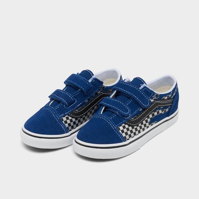 Kids' Toddler Vans Check Flame Old Casual Shoes| Line