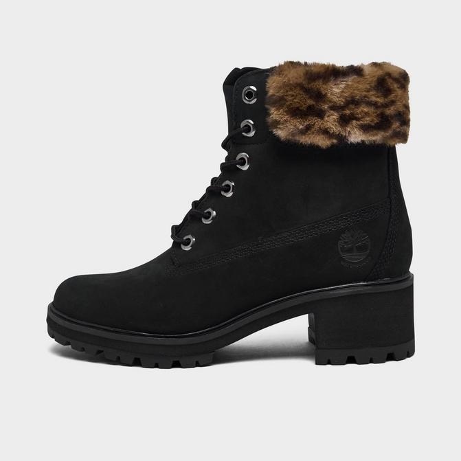 Timberland boots clearance with fur trim