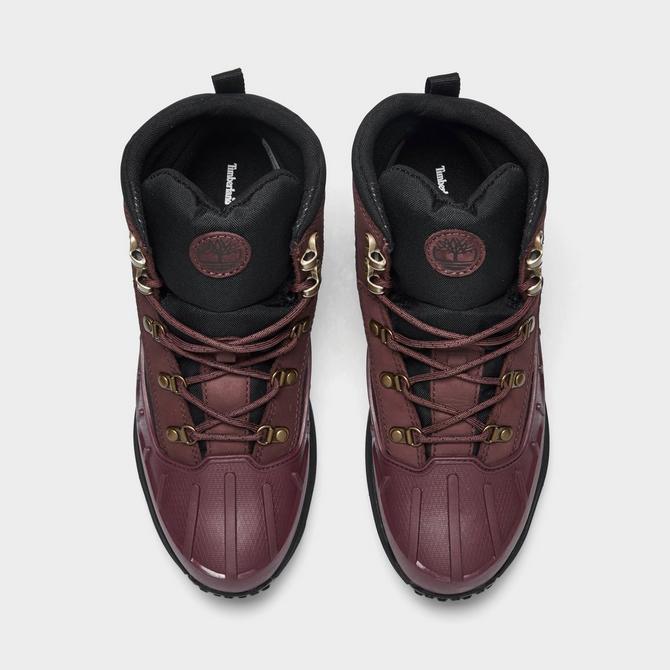 Burgundy hot sale timberlands kids