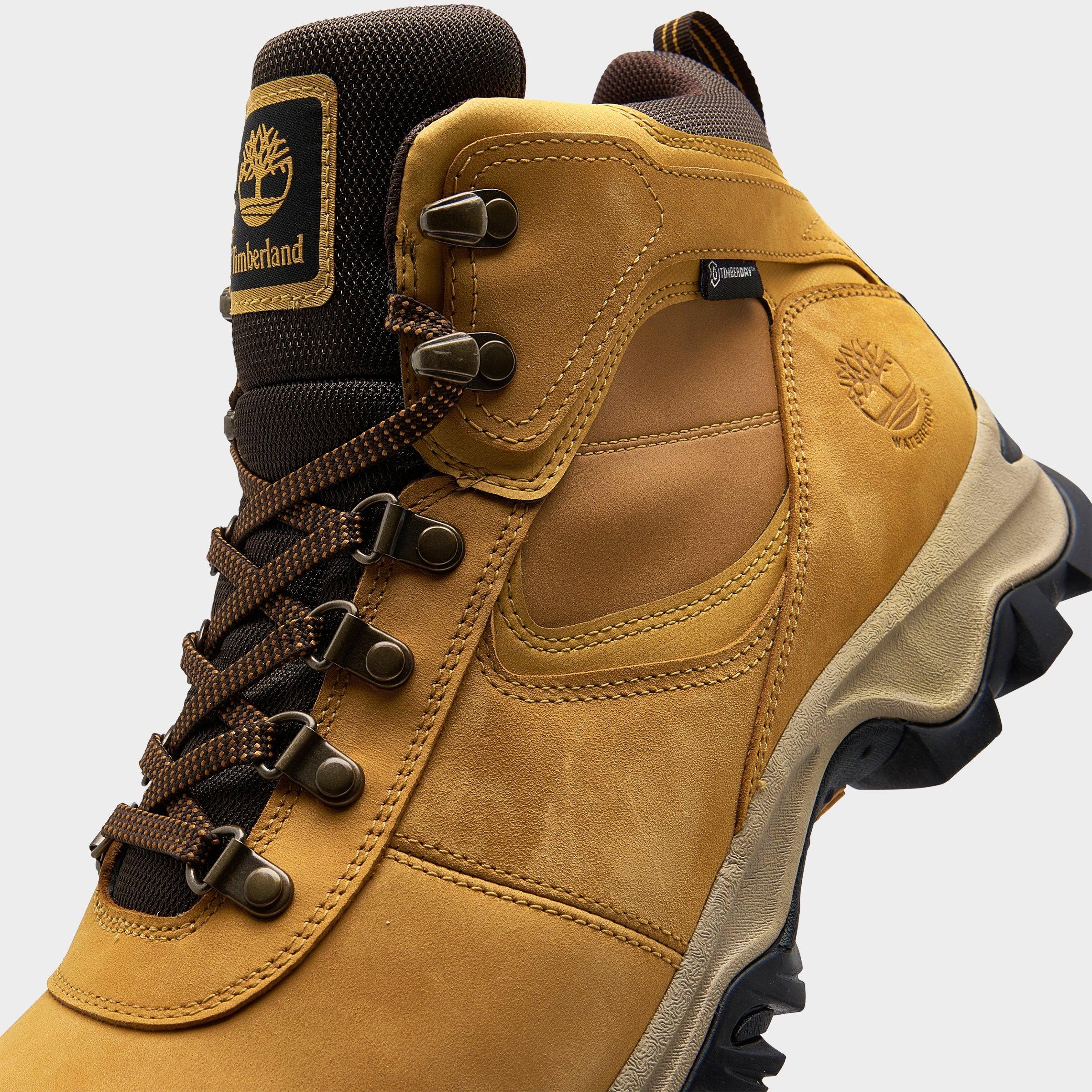 Men's Timberland Mt. Maddsen Mid Waterproof Hiking Boots | Finish Line