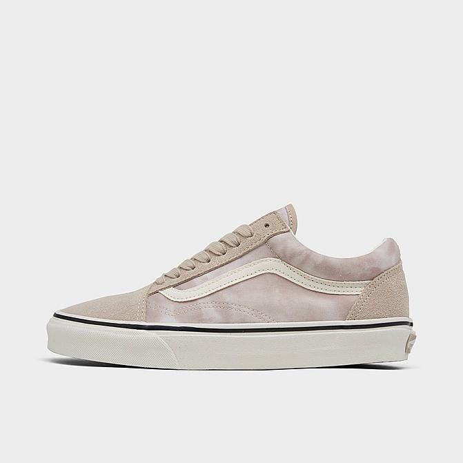 Right view of Women's Vans Old Skool Casual Shoes in Light Brown Click to zoom