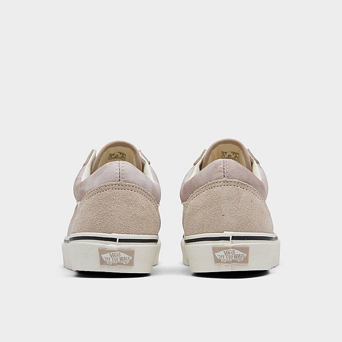 Left view of Women's Vans Old Skool Casual Shoes in Light Brown Click to zoom