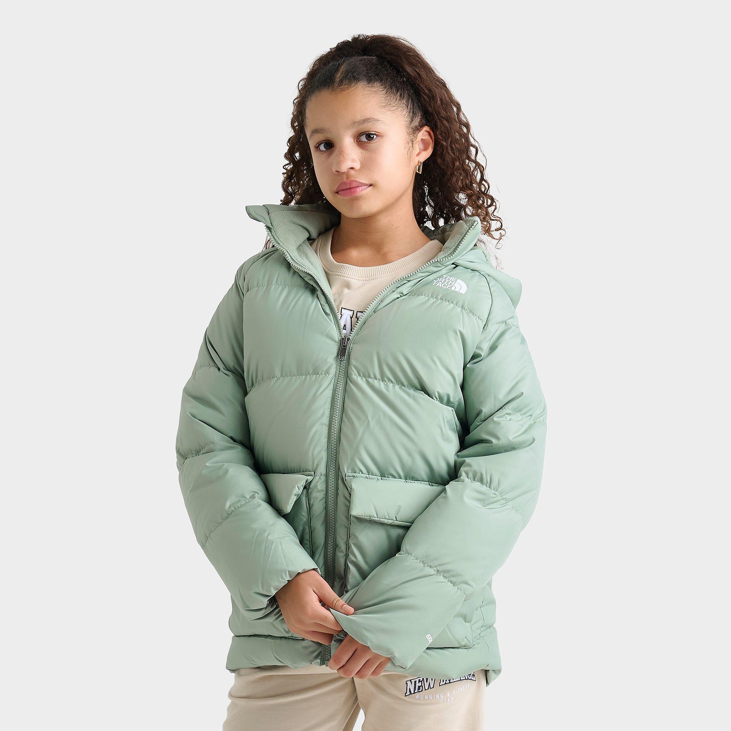 Big Kids' The North Face North Down Fleece-Lined Short Parka