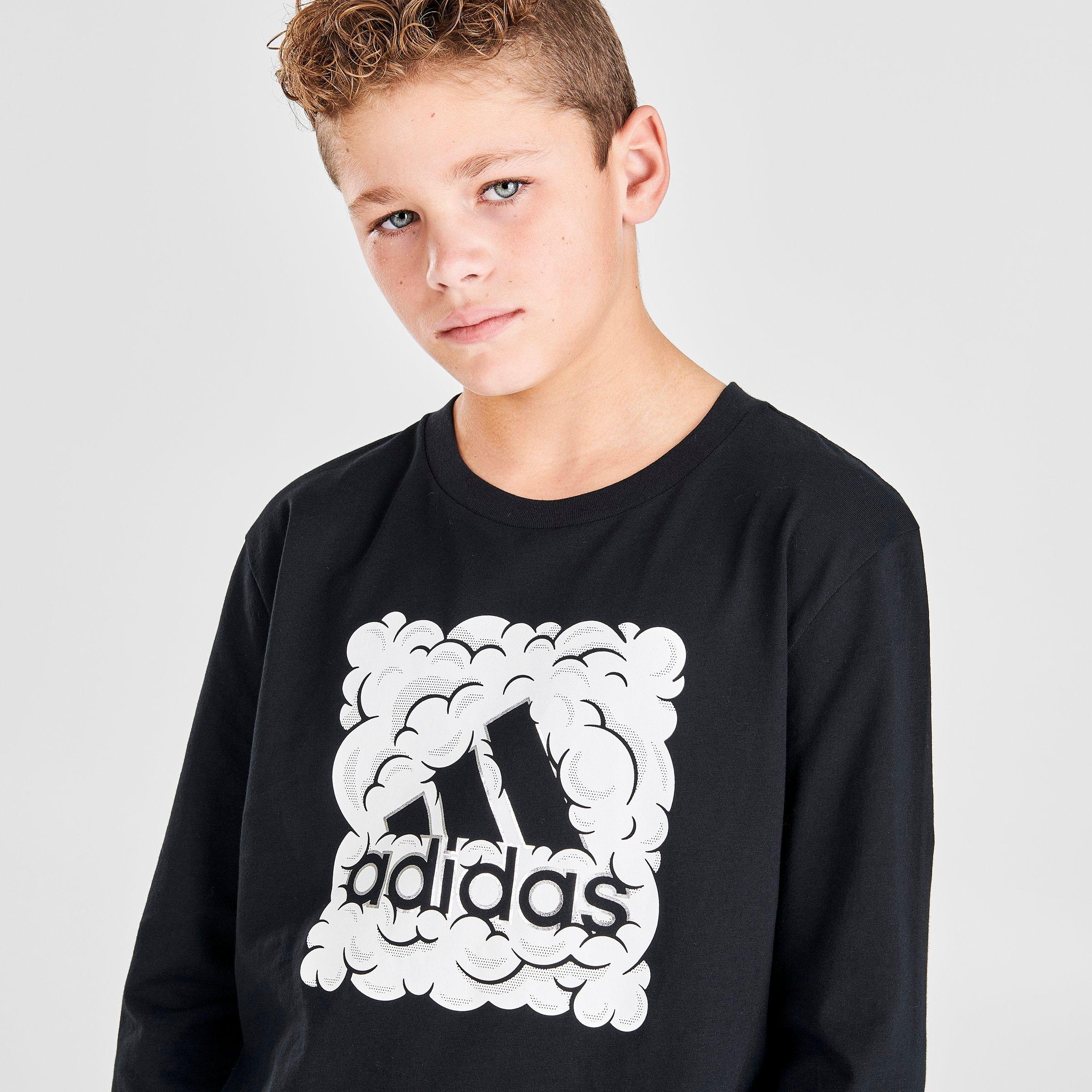 adidas logo long sleeve