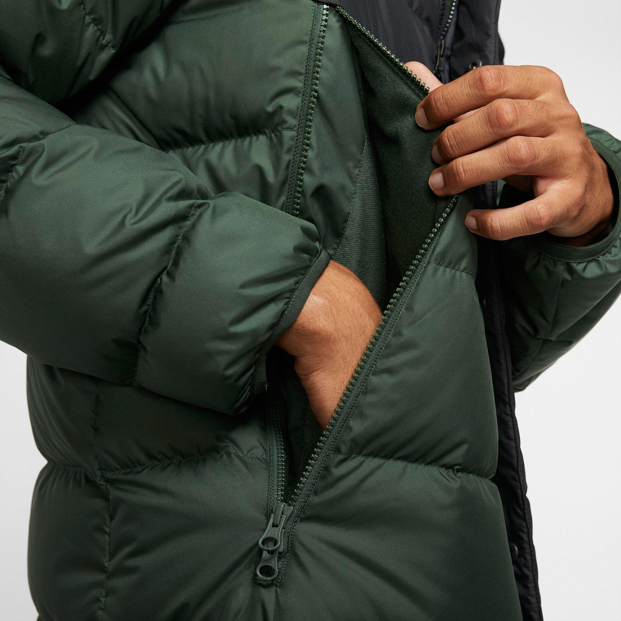 nike sportswear down fill windrunner hooded