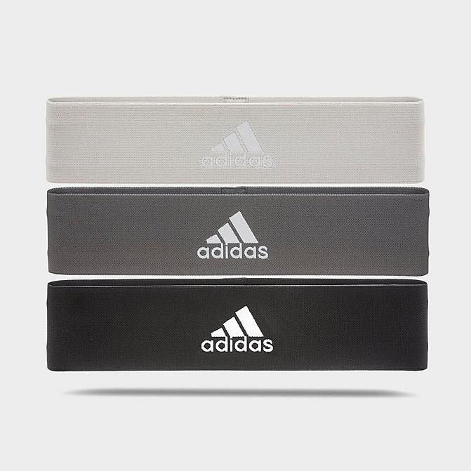 [angle] view of adidas Premium Resistance Hip Bands (3-Pack) in Multi Click to zoom